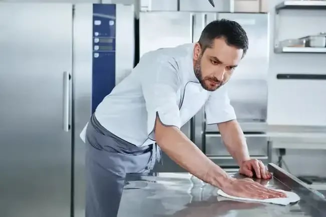 food safety culture in a kitchen