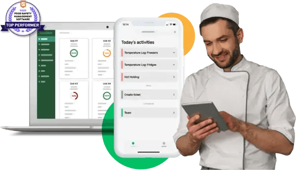 Restaurant food safety software hero