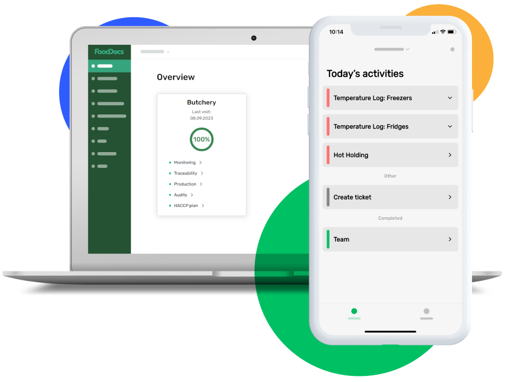 FoodDocs app overview