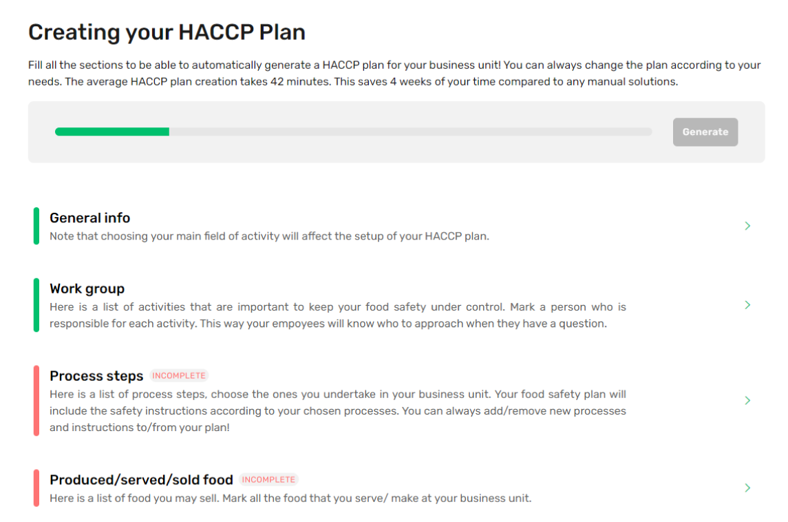 1_HACCP Plan builder