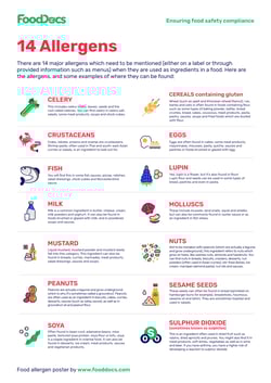 Allergen Poster | Download Free Template