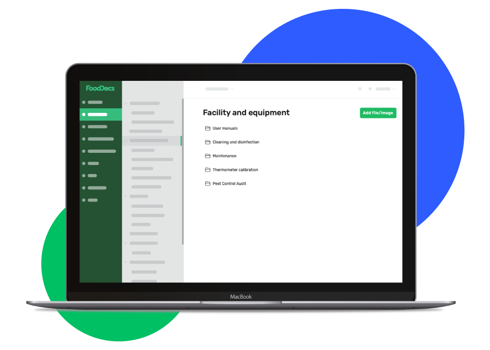 FoodDocs app Haccp