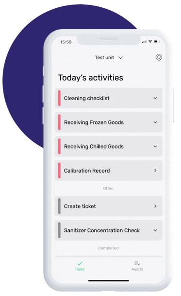 Cleaning checklist valge Cleaning checklist valge