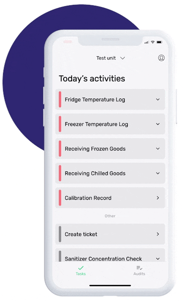 Temperature-log valge