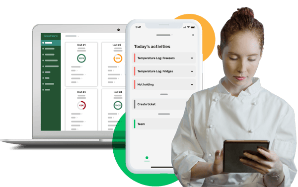 Food safety leader using FoodDocs, the best HACCP app.