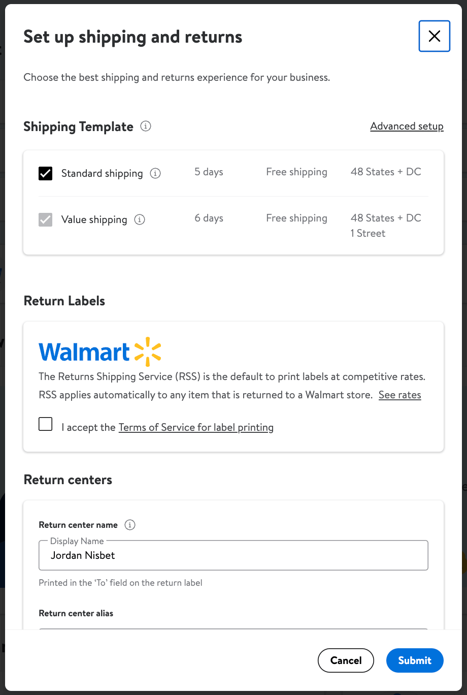 How to Get Approved to Sell on Walmart Step 3