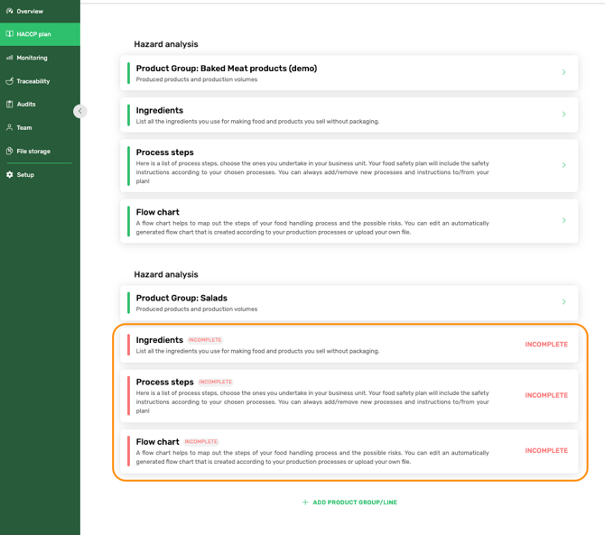 FoodDocs_KnowledgeBase_SecondProduct_Ingredients