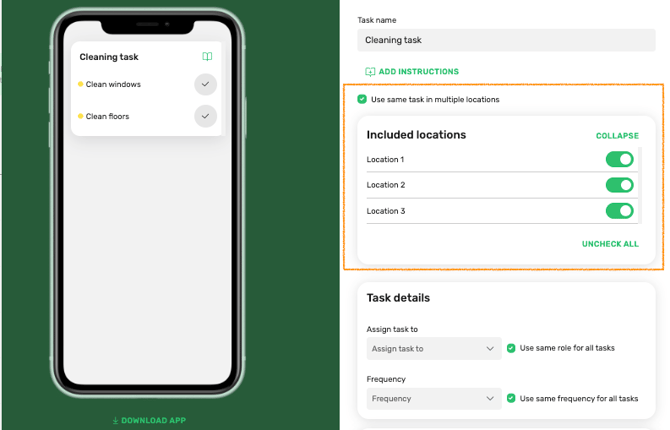 FoodDocs_Monitoring_CompanyWide_Checklist_Setup