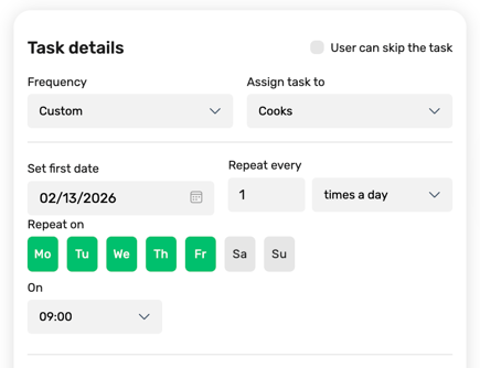 FoodDocs_monitoring_task_setup_frequency