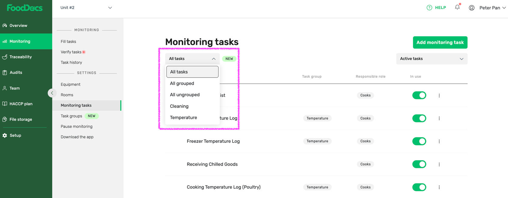 Mar Setup 23-Mar-26 > Group tasks to organize task setup