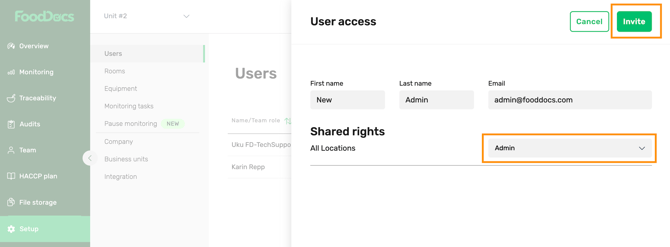 FoodDocs_User_Add user_Admin