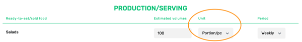 Production volume in your HACCP plan