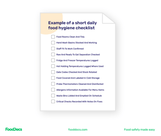 Food Hygiene Checklist.pdf Food Hygiene Inspection Checklist UK: Full Guide and Free Download