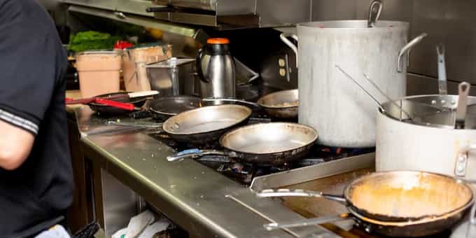 Unsanitary conditions in a food business