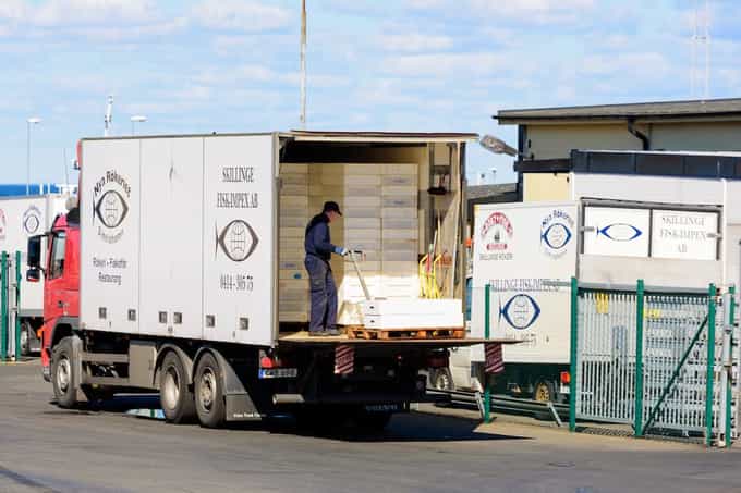 a sign you should reject a fish delivery