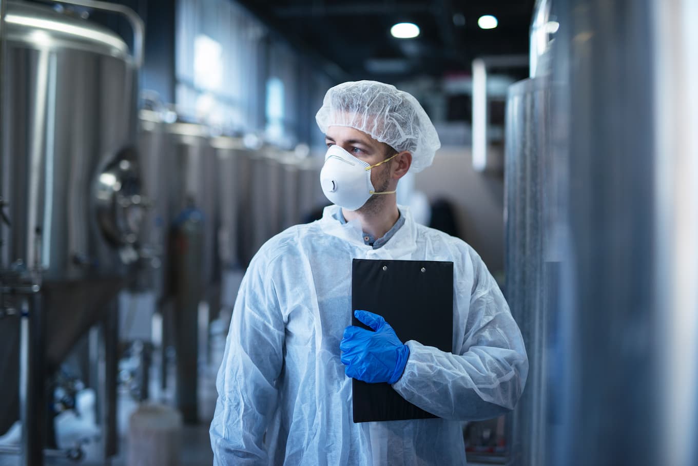 ensuring GMPs in a food production company