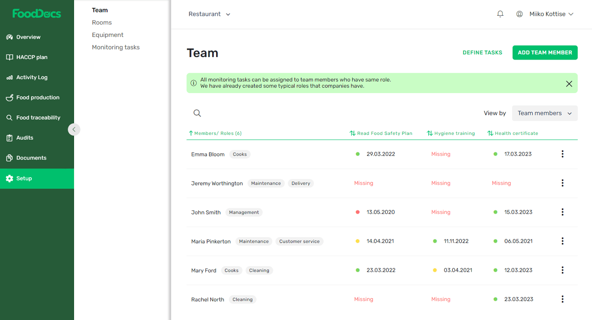 10-1 set up team ENG