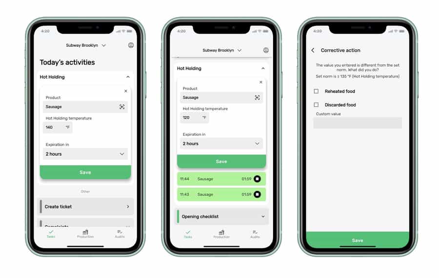 food temperature in hot holding units food temperature in hot holding units