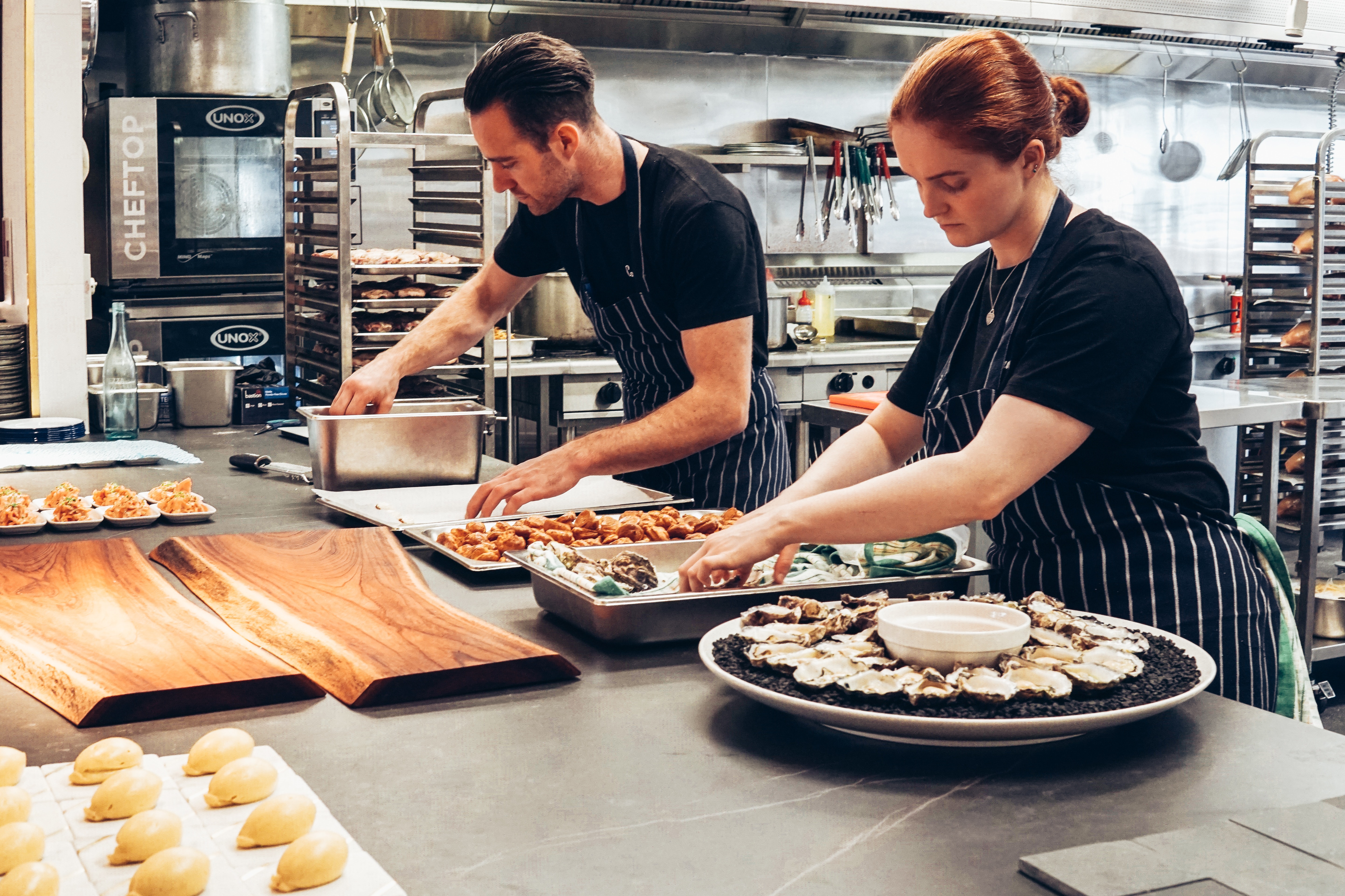 people following food safety guidelines