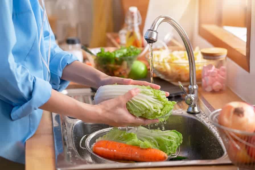 unhygienic food