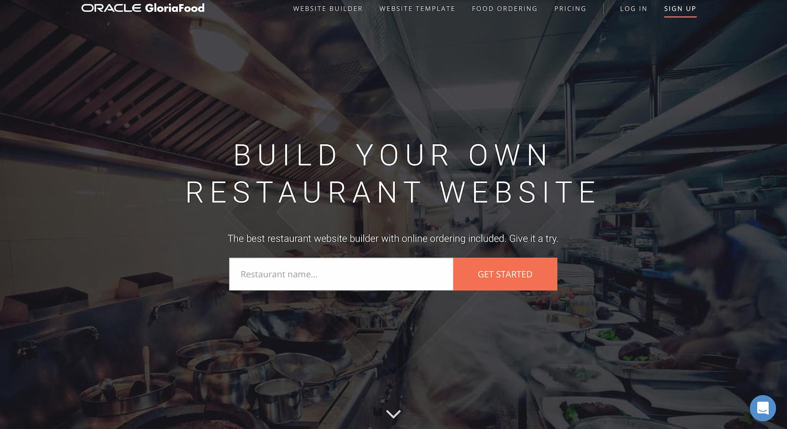 website builder for restaurants