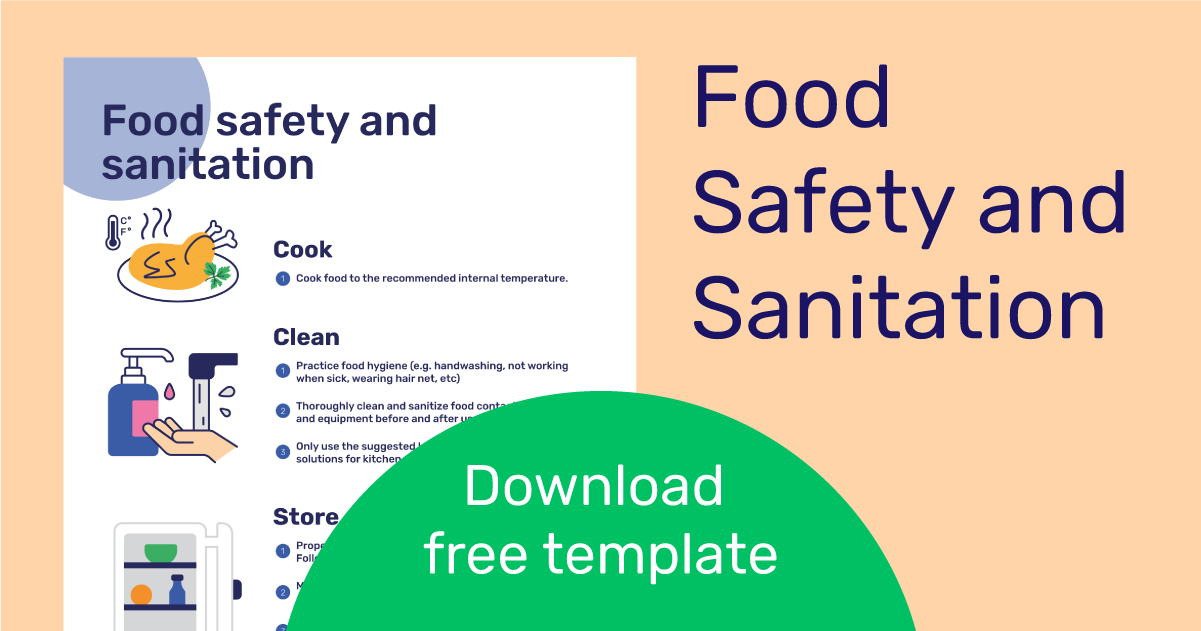 Alleviare Parata Tregua Food Safety Culture Posters Responsabilit 