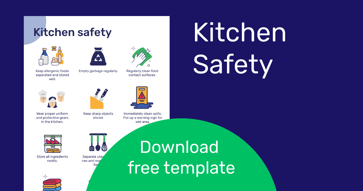Kitchen Safety Poster | Download Free Poster kitchen-safety-poster-download-free-poster