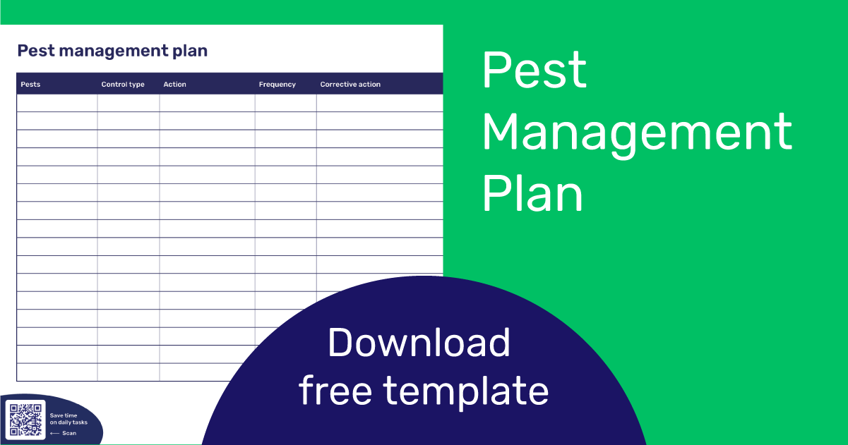 Pest Management Plan | Download Free Template