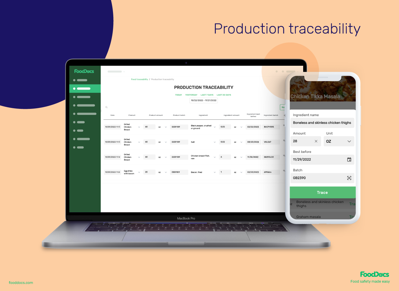 Production Traceability